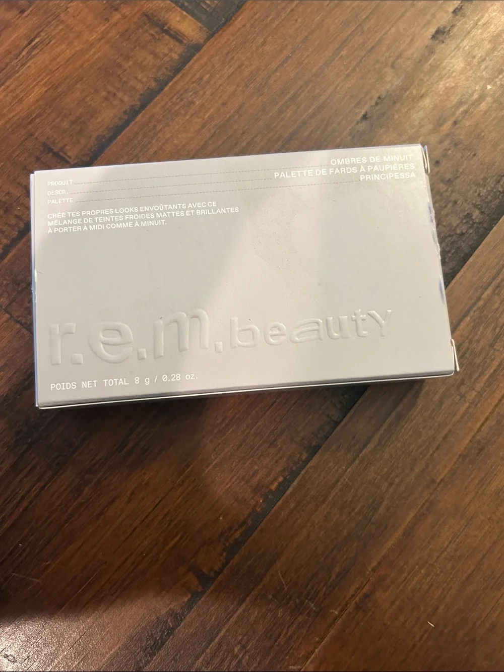 r.e.m. beauty Warm Eyeshadow Palette - Gold, Copper, Brown, Red, Black